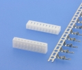 523 - Crimp-Leiterplatten-Verbinder RM 2,00mm, gerade, Einlöt-Kontakte
