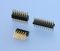 712 - Stiftleisten RM 1,27mm, gerade, 2-reihig - 1,0-2,5mm Isolierkörper