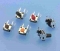 506 - Taster gewinkelt - Einlöt, Baugröße 6x6mm