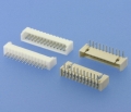 564 - Crimp-Rast-Stiftleisten RM 1,25mm, gerade/gewinkelt