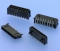 583 - Crimp-Rast-Stiftleisten RM 3,00mm, gerade/gewinkelt