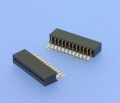 7092 - SMT-Buchsenleisten RM 1,00mm, liegend, 1-reihig