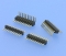 707 - Stiftleisten RM 1,27mm, gerade/gewinkelt, 1-reihig - 1,0-2,5mm Isolierkörper