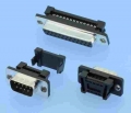 114 - D-SUB Steckverbinder für IDC-Flachbandkabel - kompakte Bauform
