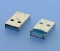 8290 - SMT USB 3.0 Steckverbinder, Typ A, Stecker liegend