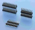 949 / 950 / 951 - Sandwich-Stiftleisten RM 2,54mm, 1-/2-/3-reihig