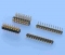 164 - Adapter-Leisten RM 2,54mm, gerade/gewinkelt - Spezialkontakte 0,48/0,50mm