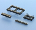 169 / 182 - IC-Fassungen / IC-Leisten RM 2,54mm - Standardversion, Bauhöhe 4,2mm