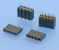 710 - Buchsenleisten RM 1,27x2,54mm, gerade, 1-/2-reihig - Bauhöhe 8,50mm