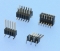 7060 / 7070 - SMT-Stiftleisten RM 1,27x2,54mm, stehend, 1-/2-reihig