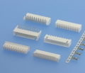 527 - Crimp-Rast-Stift-/Buchsenleisten RM 2,50mm, gerade/gewinkelt