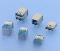 829 - USB 3.0 Steckverbinder, Typen A & B, Buchsen
