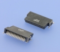 9012 - SMT-Buchsenleiste RM 1,27mm, liegend