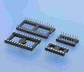3232 - SMT IC-Adapterfassungen RM 2,54mm - Präzisionskontakte schwimmend gelagert