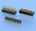 3233 - SMT IC-Adapterleisten RM 2,54mm - Präzisionskontakte schwimmend gelagert
