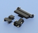 Kompakte SMT B-t-B Verbinder im Raster 1,27mm