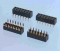 348 - Buchsenleisten RM 2,54mm, gerade, 2-reihig - durchsteckbar, anreihbar