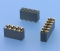 3930 - SMT-Buchsenleisten RM 3,96mm, stehend - Power-Kontakte, durchsteckbar