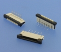 557 - ZIF Stecker für FFC / FPC RM 1,00mm, gerade/gewinkelt