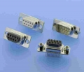 345 - D-SUB Steckverbinder, gerade, Lötstifte - integrierter EMI-Filter