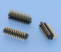 7073 - SMT-Sandwich-Stiftleisten RM 1,27mm, 2-reihig - 1,0-2,5mm Isolierkörper