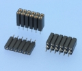 255 - Präzisions-Buchsenleisten RM 2,54mm, gerade - BH 8,5mm