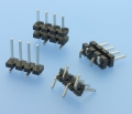 9850 / 9860 - SMT-Stiftleisten RM 5,08mm, stehend - Power-Kontakte