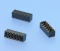 3491 - SMT-Buchsenleisten RM 2,54mm, stehend, 2-reihig - BH 5,0mm, durchsteckbar